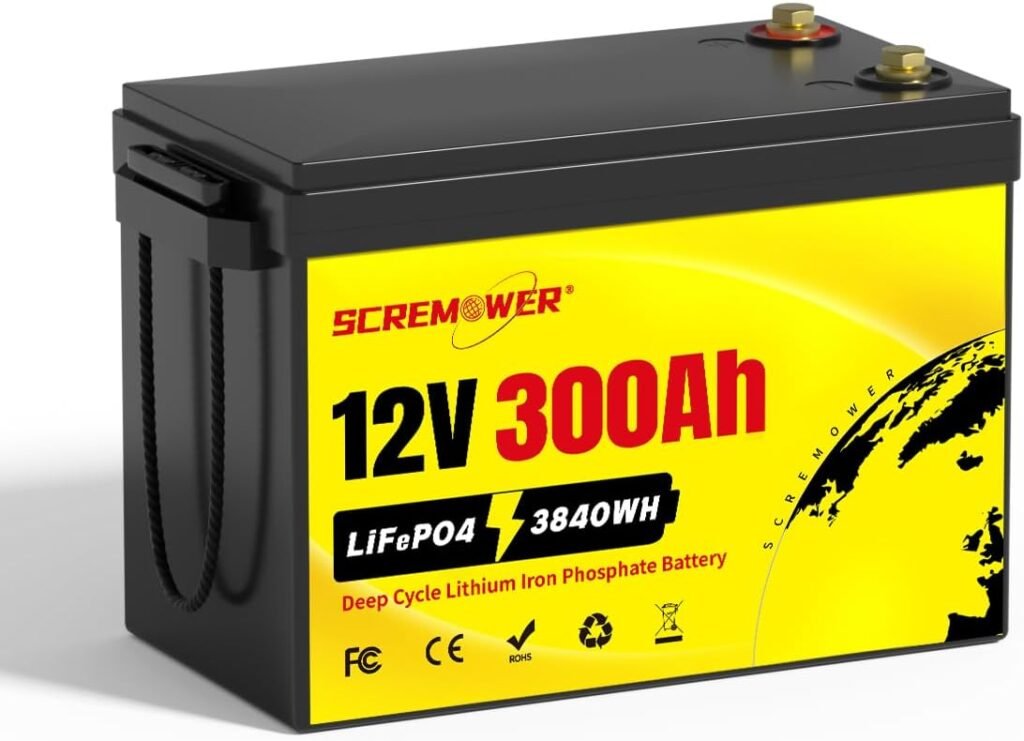 12V 300Ah Compact Lifepo4 Battery with Low-temp Protection BMS, 3840Wh Energy Deep Cycle Lithium Battery for RV, Solar System, Off-Grid, Winter Power Shortage, Marine 12V 300Ah Compact Lifepo4 Battery with Low-temp Protection BMS, 3840Wh Energy Deep Cycle Lithium Battery for RV, Solar System, Off-Grid, Winter Power Shortage, Marine