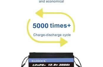 12V 300Ah LiFePO4 Battery, 5000+ Deep Cycle,Rechargeable Lithium Ion Phosphate Leisure Battery with BMS,for Trolling Motor, Kids Scooters, Power Wheels, Fish finder,Outdoor Camping