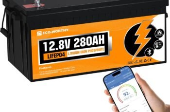ECO-WORTHY 12V 280AH LiFePO4 Battery Review — Powerhouse with Bluetooth Monitoring