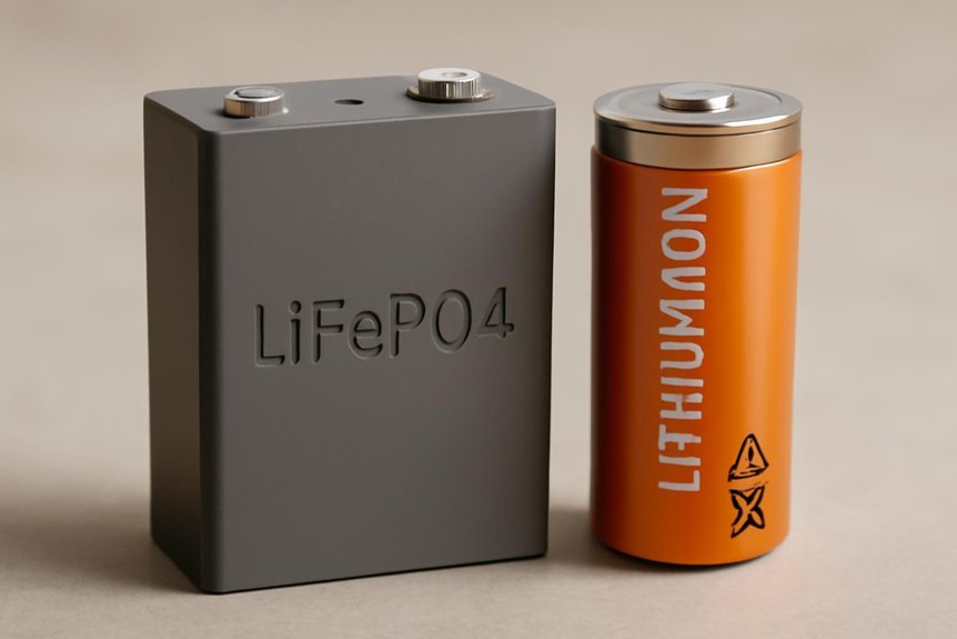 battery types and characteristics