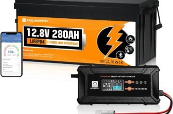 ECO-WORTHY 12V 280AH LiFePO4 Battery and 12V/24V 20A Automatic Smart Battery Charger Review (2026) — Quick Verdict