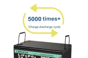 LiFePO (24V)-LiFePO4 Battery 24V(25.6V) 200Ah Lithium leisure battery, Lithium Iron Phosphate Battery for RV, Boat, Marine, Solar System,mobility scooter