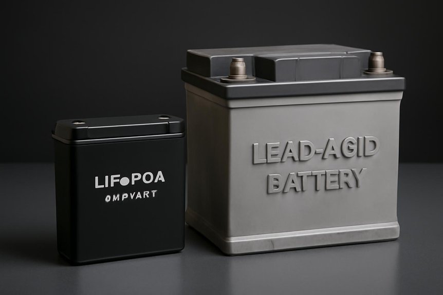 lifepo4 batteries are lighter