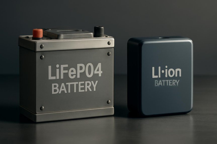 lifepo4 vs li ion differences
