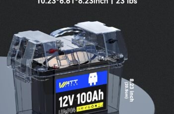 WattCycle 12V 100Ah LiFePO4 Battery 2-Pack Review – Worth Buying?